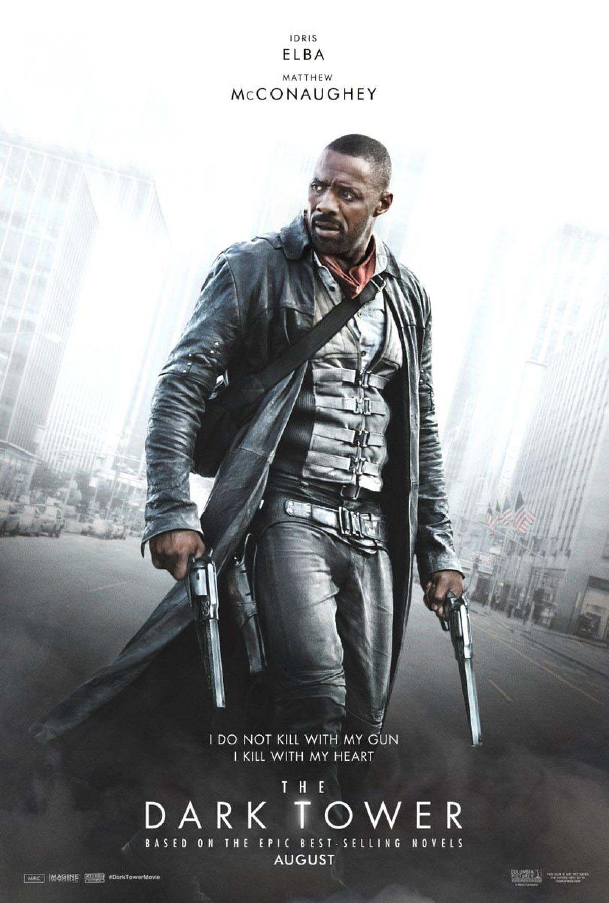 affiche the dark tower idris elba